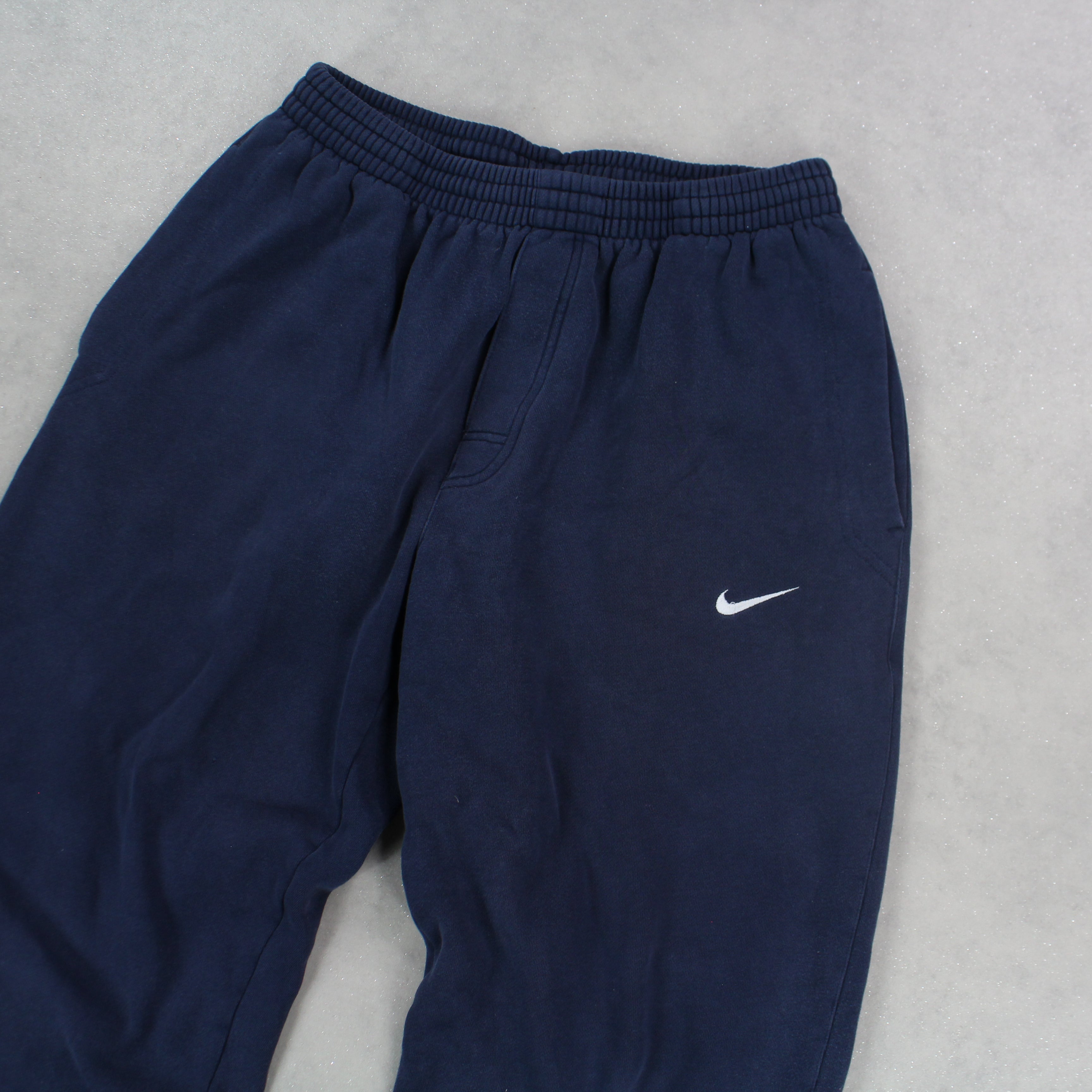 RARE 1990s Baggy Joggers Navy-OSI