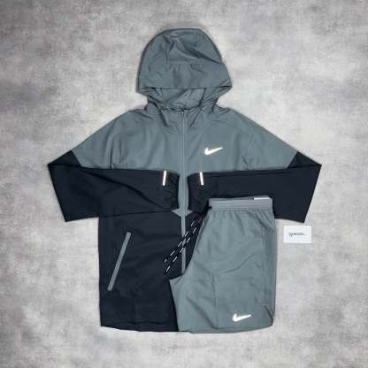 Uv Windrunner Jacket Coal & Black/Grey 7” Flex Stride Short Set-OSI