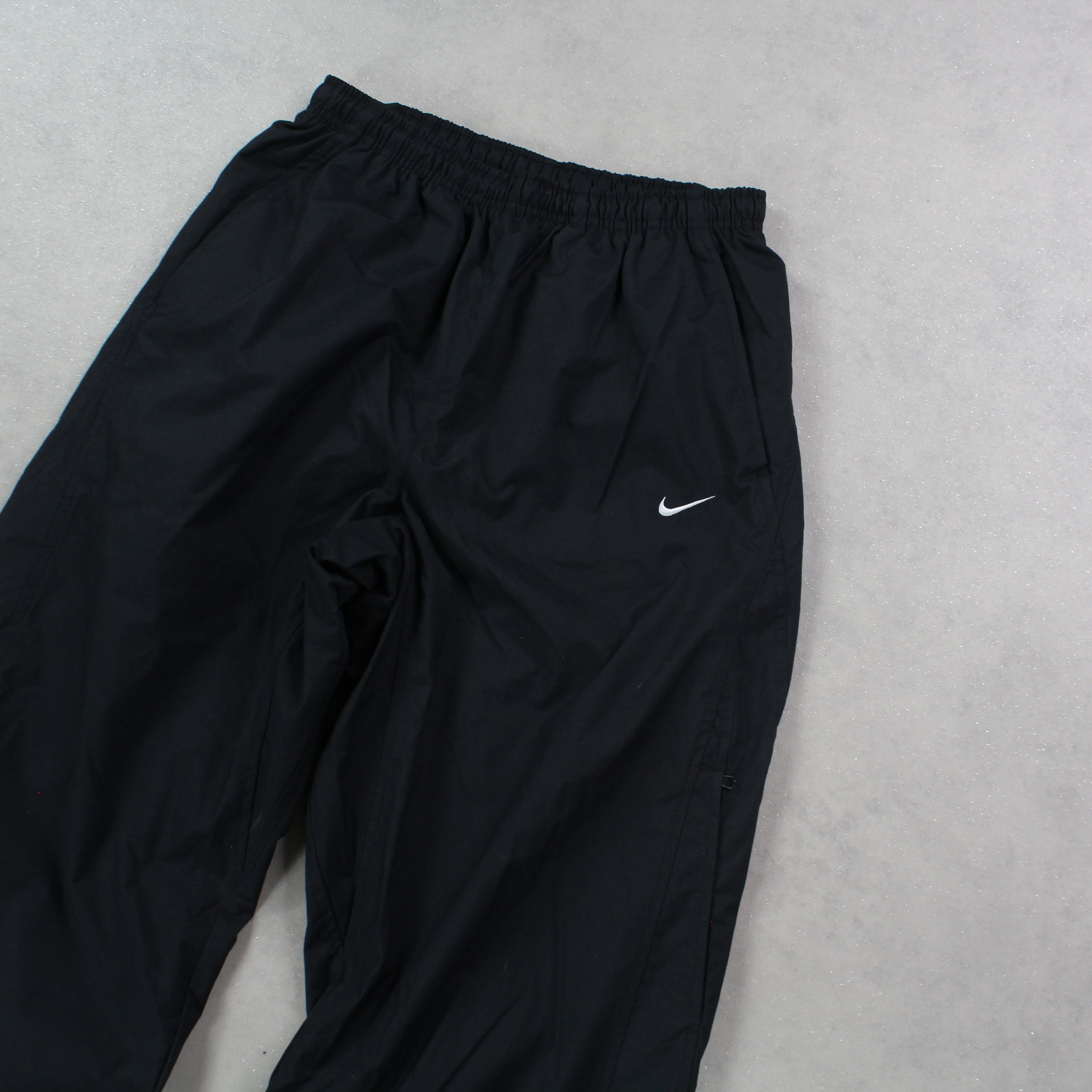 RARE 2000s Baggy Trackpants Black-OSI