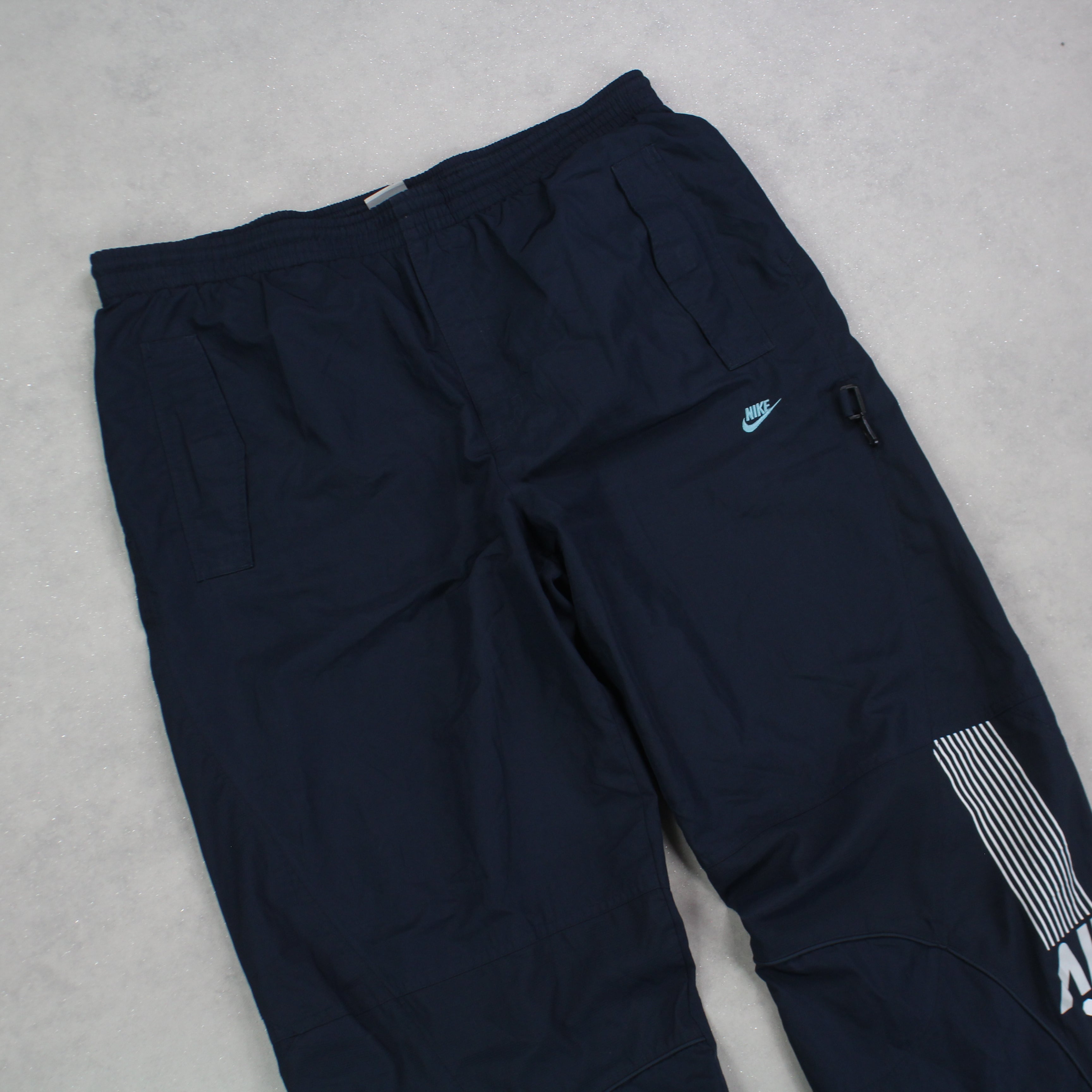 RARE 2000s Air Trackpants Navy-OSI