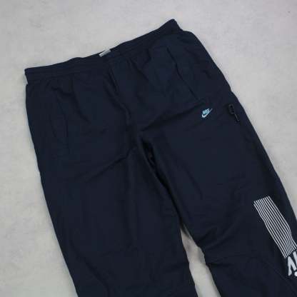 RARE 2000s Air Trackpants Navy-OSI