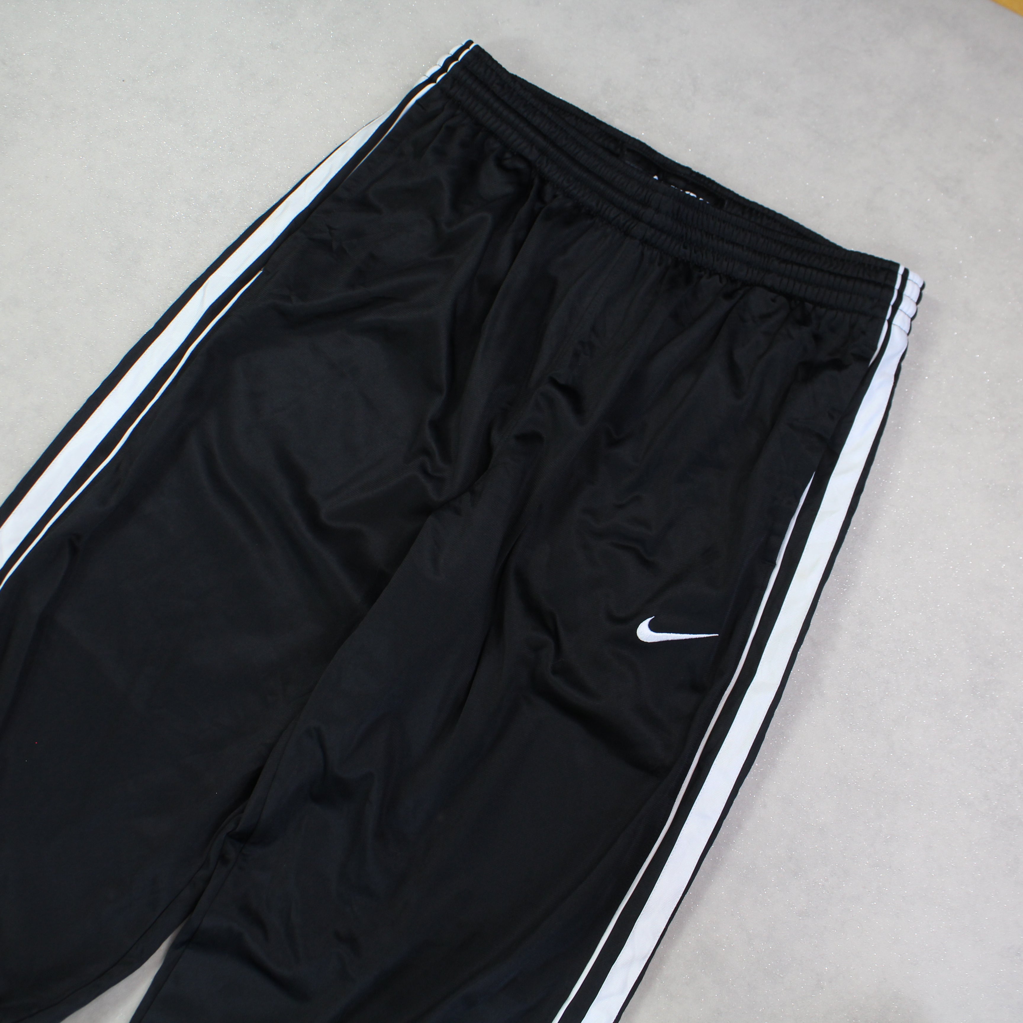 RARE 2000s Trackpants Black-OSI