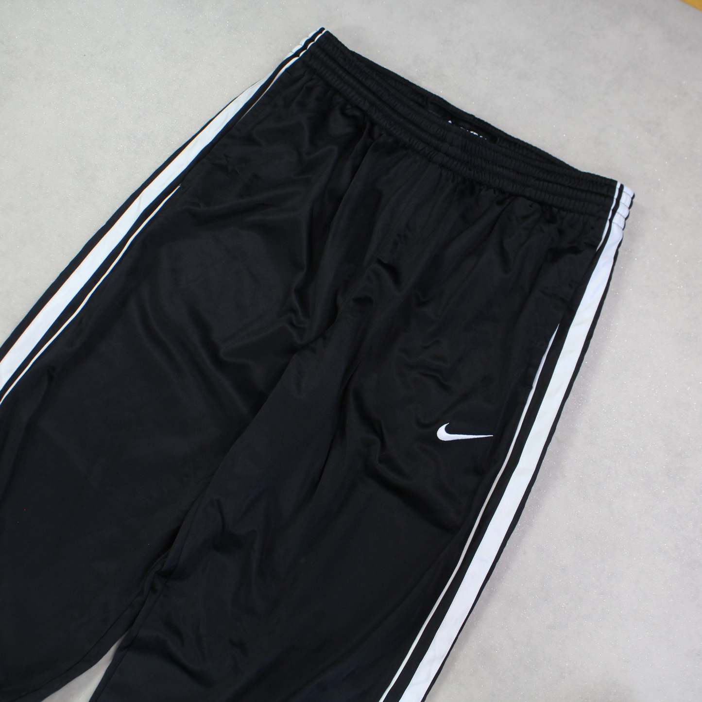 RARE 2000s Trackpants Black-OSI