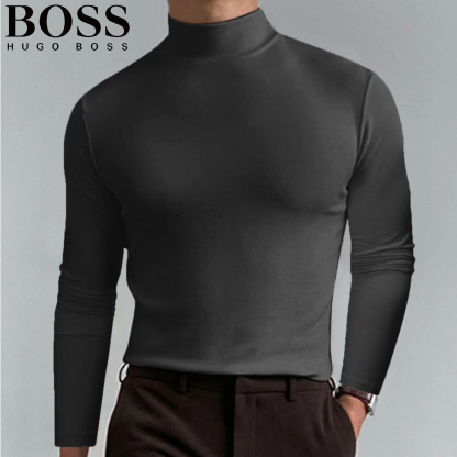 Men's Casual Round Neck Thermal Top-OSI