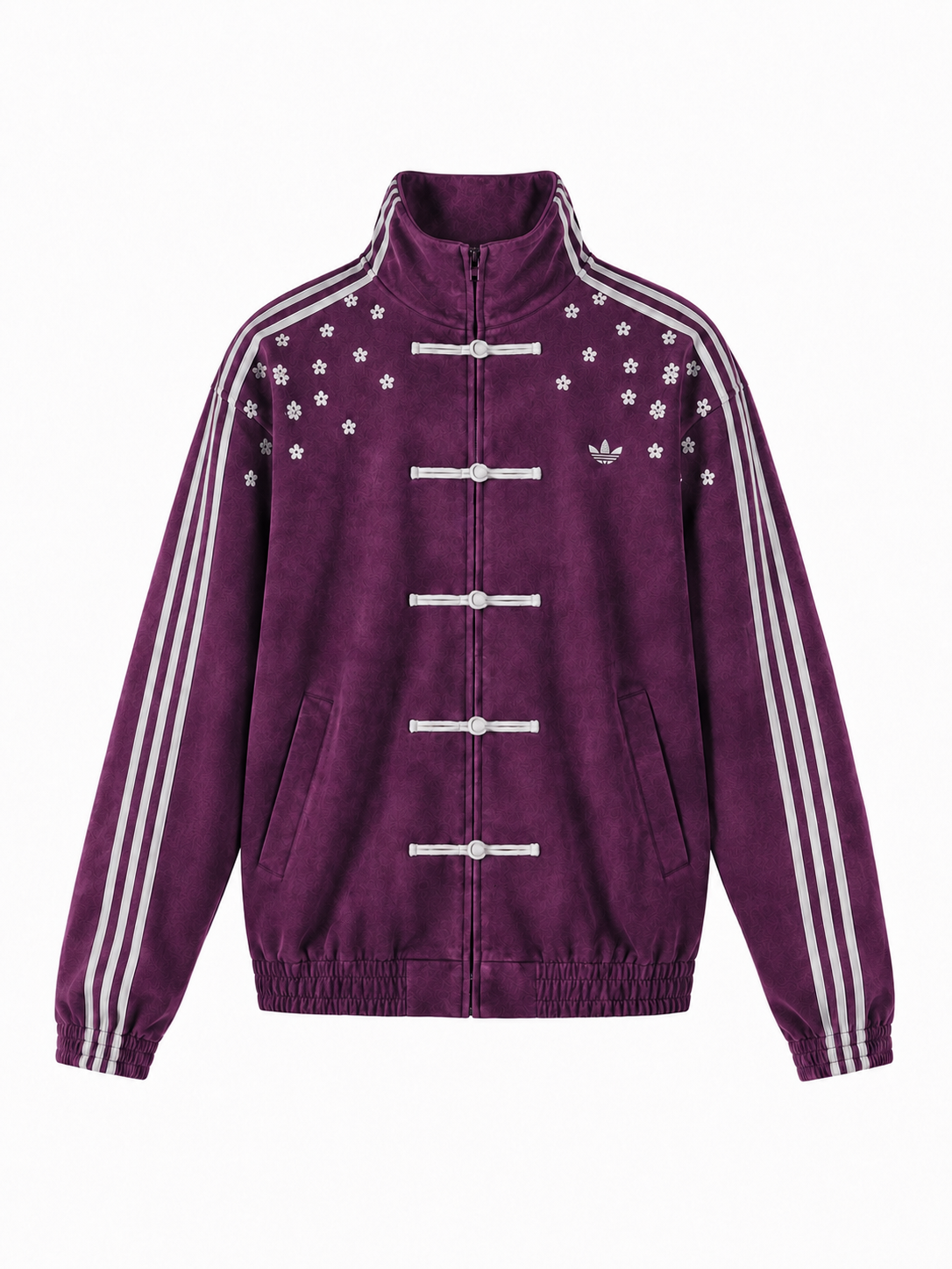 Chinese New Year Jacket(Dual Floral Embroidery)