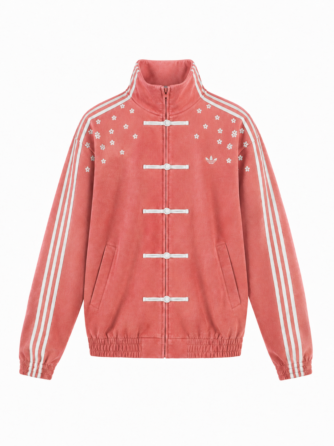 Chinese New Year Jacket(Dual Floral Embroidery)