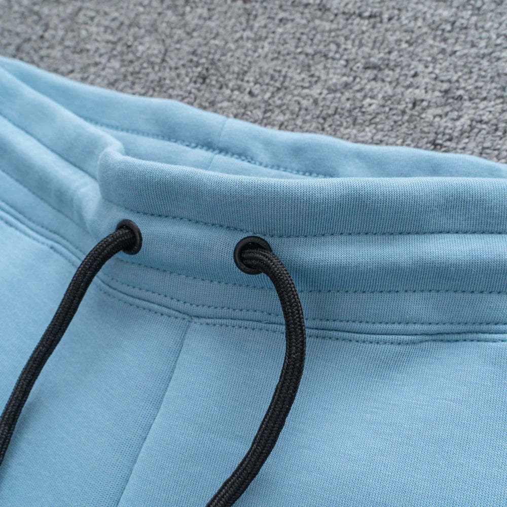 Conjunto  Tech Fleece Azul e Branco-OSI