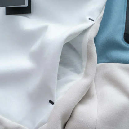 Conjunto  Tech Fleece Azul e Branco-OSI
