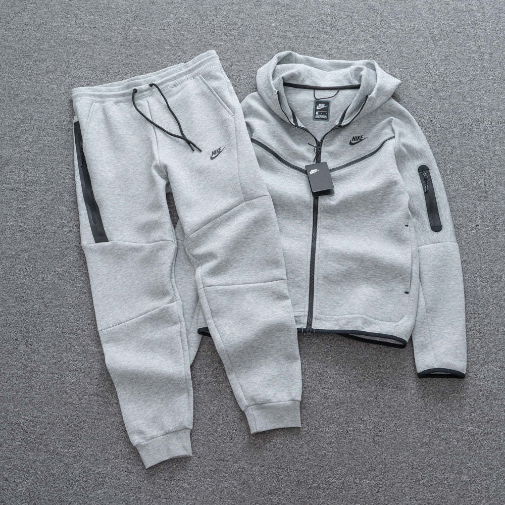 Conjunto  Tech Fleece Cinza-OSI