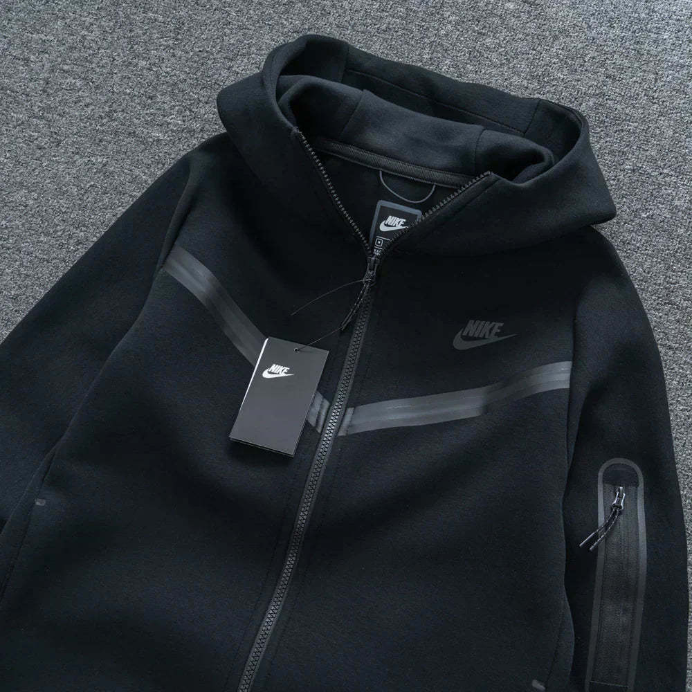 Conjunto  Tech Fleece Preto-OSI