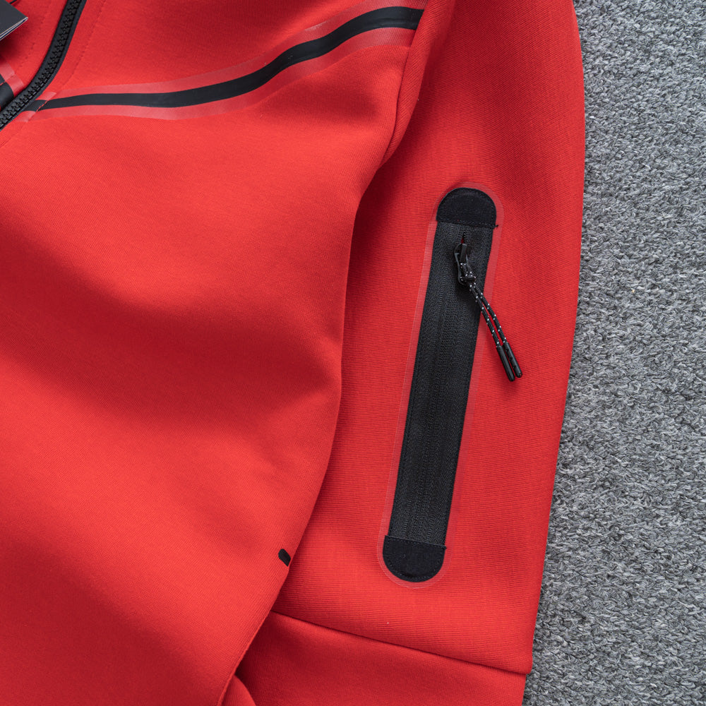 Conjunto  Tech Fleece Vermelho-OSI