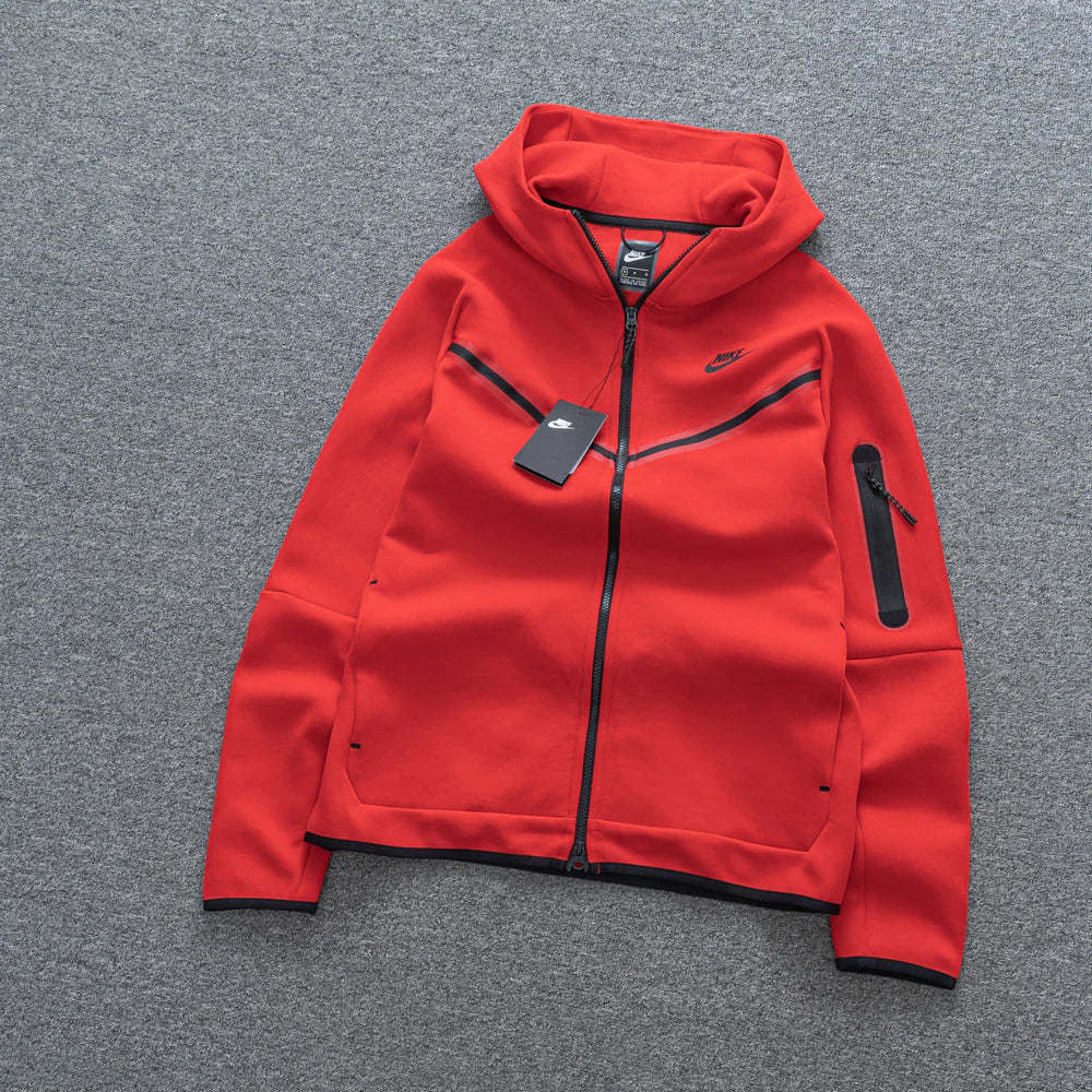 Conjunto  Tech Fleece Vermelho-OSI