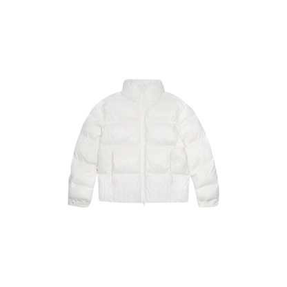  Irongate Embossed Puffer Jacket – White-OSI