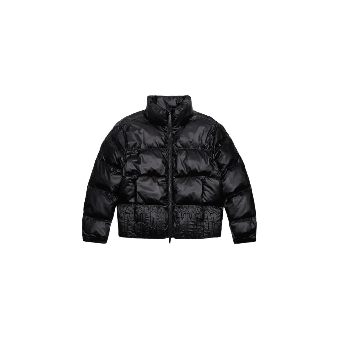 Trapstar Irongate Embossed Puffer Jacket – Black