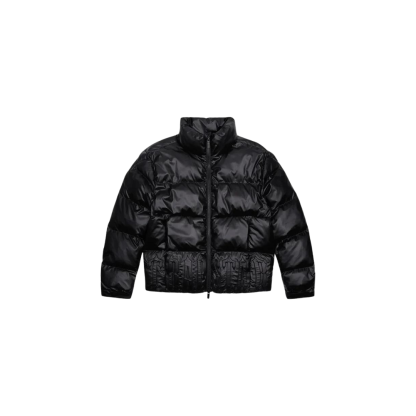 Trapstar Irongate Embossed Puffer Jacket – Black