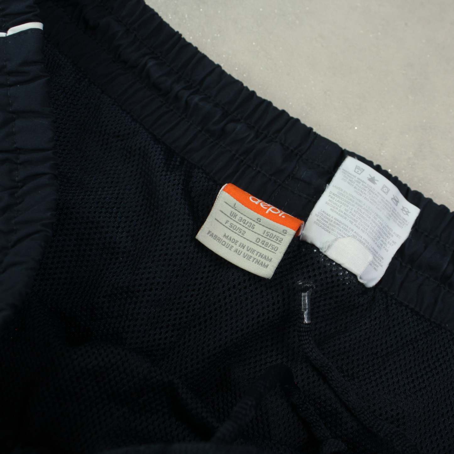 RARE 2000s Baggy Trackpants Navy-OSI