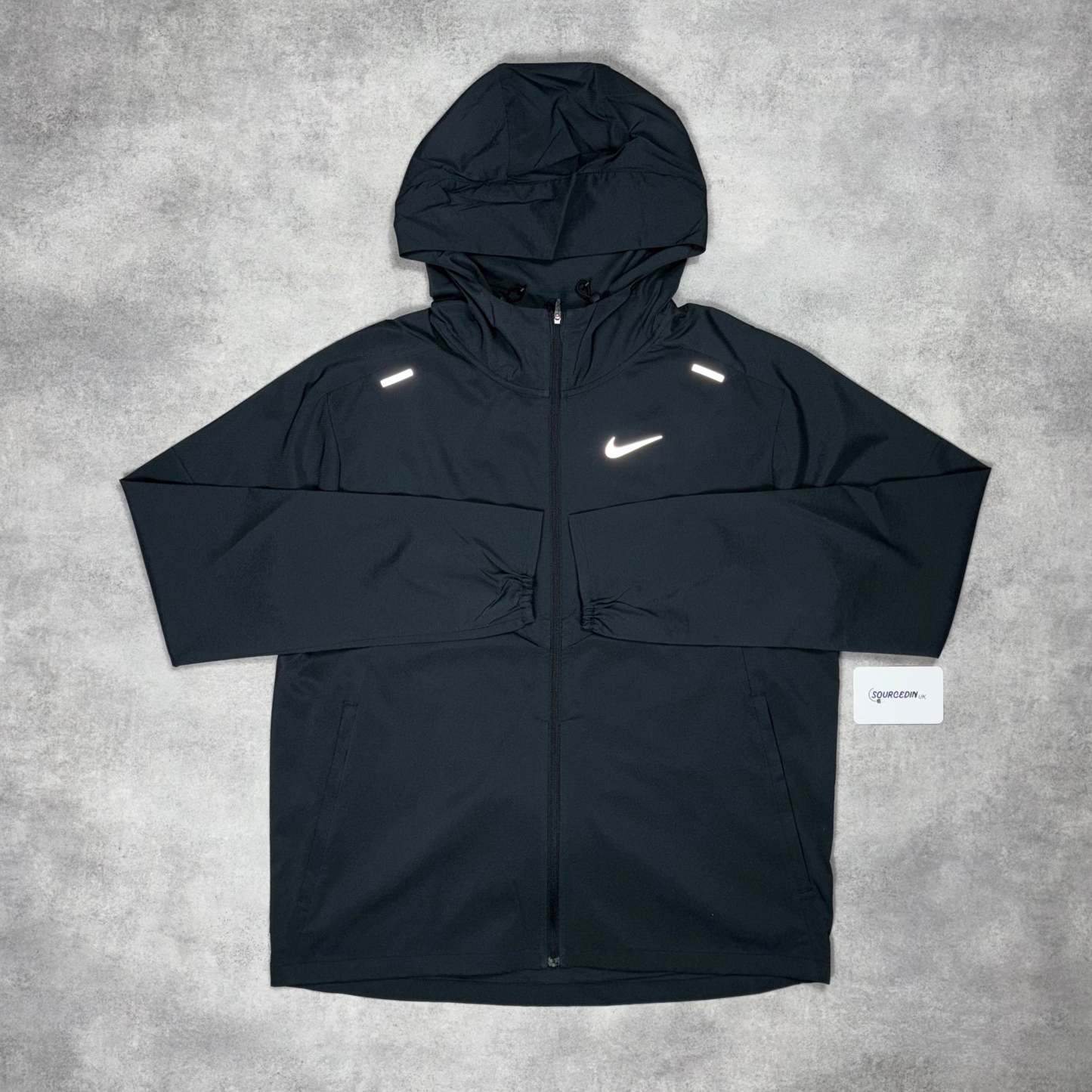 Uv Windrunner Jacket Black & Black Phenom Pants Set-OSI