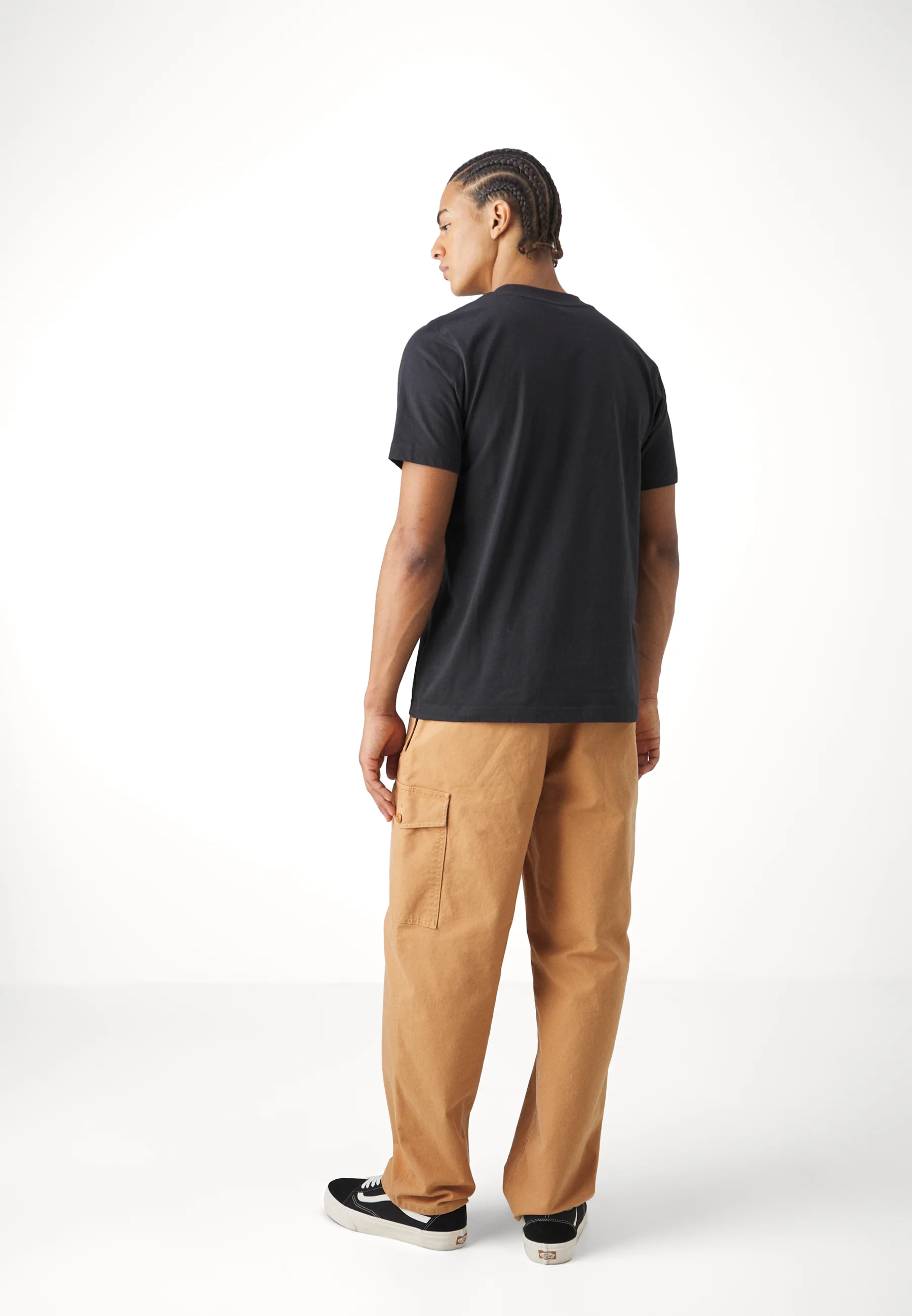 Essentials Stacked Logo T-Shirt-OSI