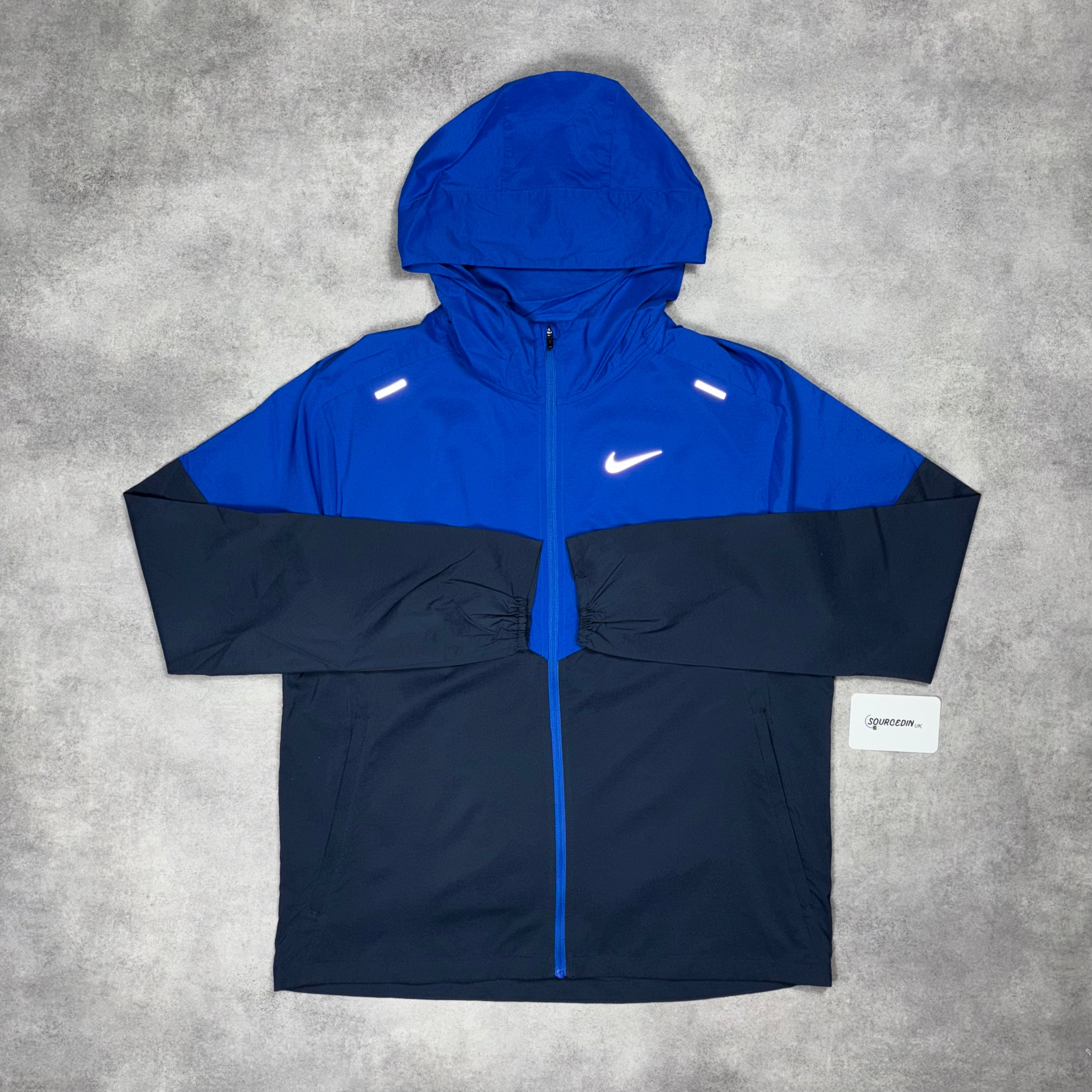Uv Windrunner Jacket Royal Blue & Black Phenom Bottom Set-OSI