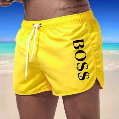 Men's Swimwear Shorts  Brand Beachwear-OSI