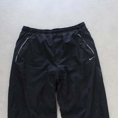 RARE 2000s Trackpants Black-OSI