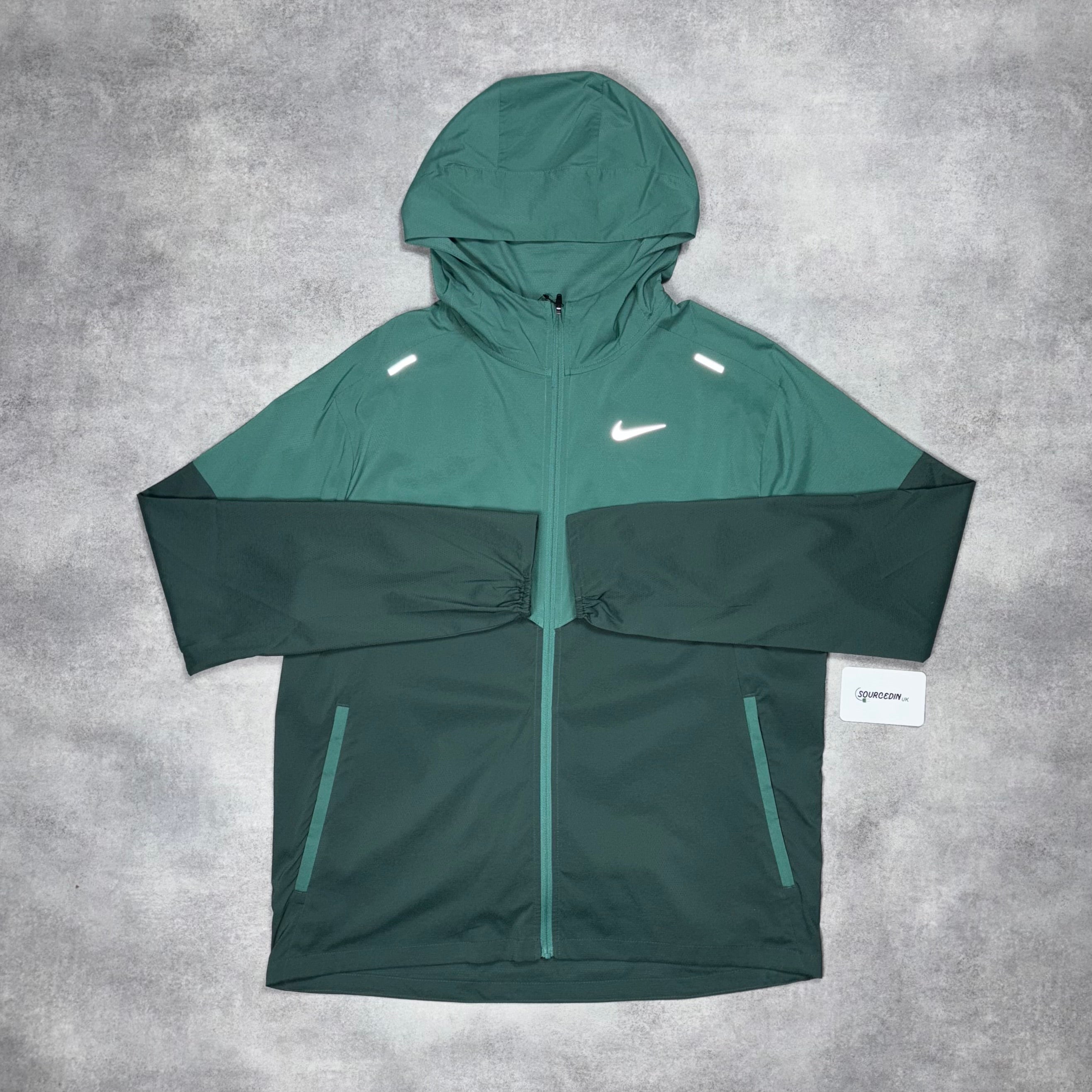 UV Windrunner Vintage Green Jacket & Black Phenom Bottoms Set-OSI