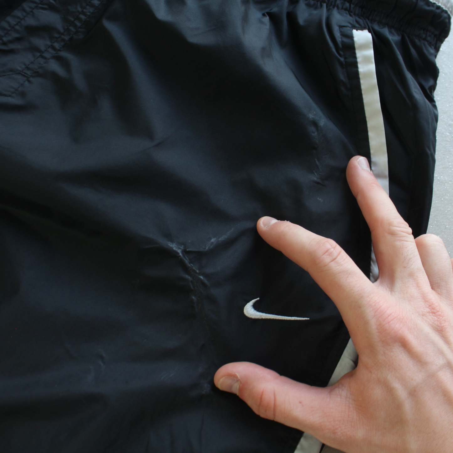 SUPER RARE 2000s Air Max Trackpants Black-OSI