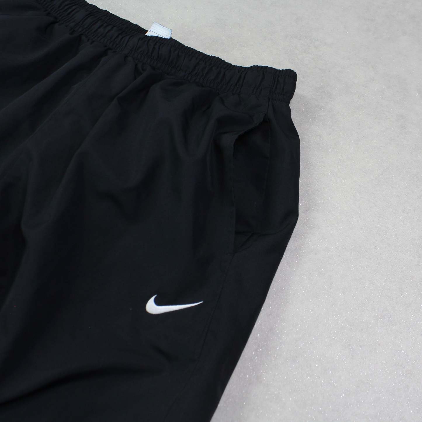 RARE 2000s Trackpants Black-OSI