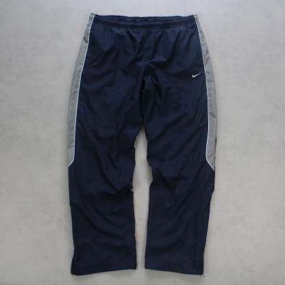 RARE 2000s Baggy Trackpants Navy-OSI
