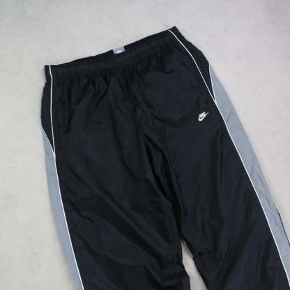 RARE 2000s Baggy Trackpants Black-OSI