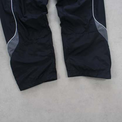 RARE 2000s Trackpants Black-OSI