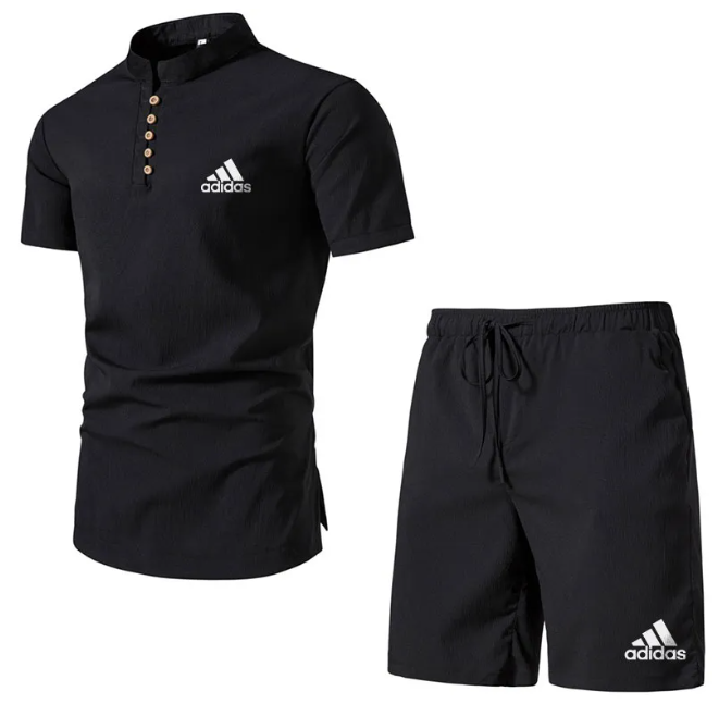 SHORTS MASCULINO VERÃO MANGA CURTA RESPIRÁVEL SPORTSWEAR.-OSI