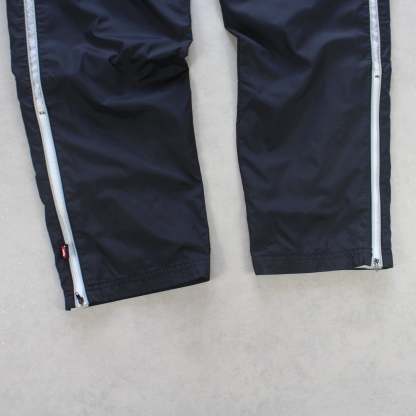 RARE 2000s Trackpants Black-OSI