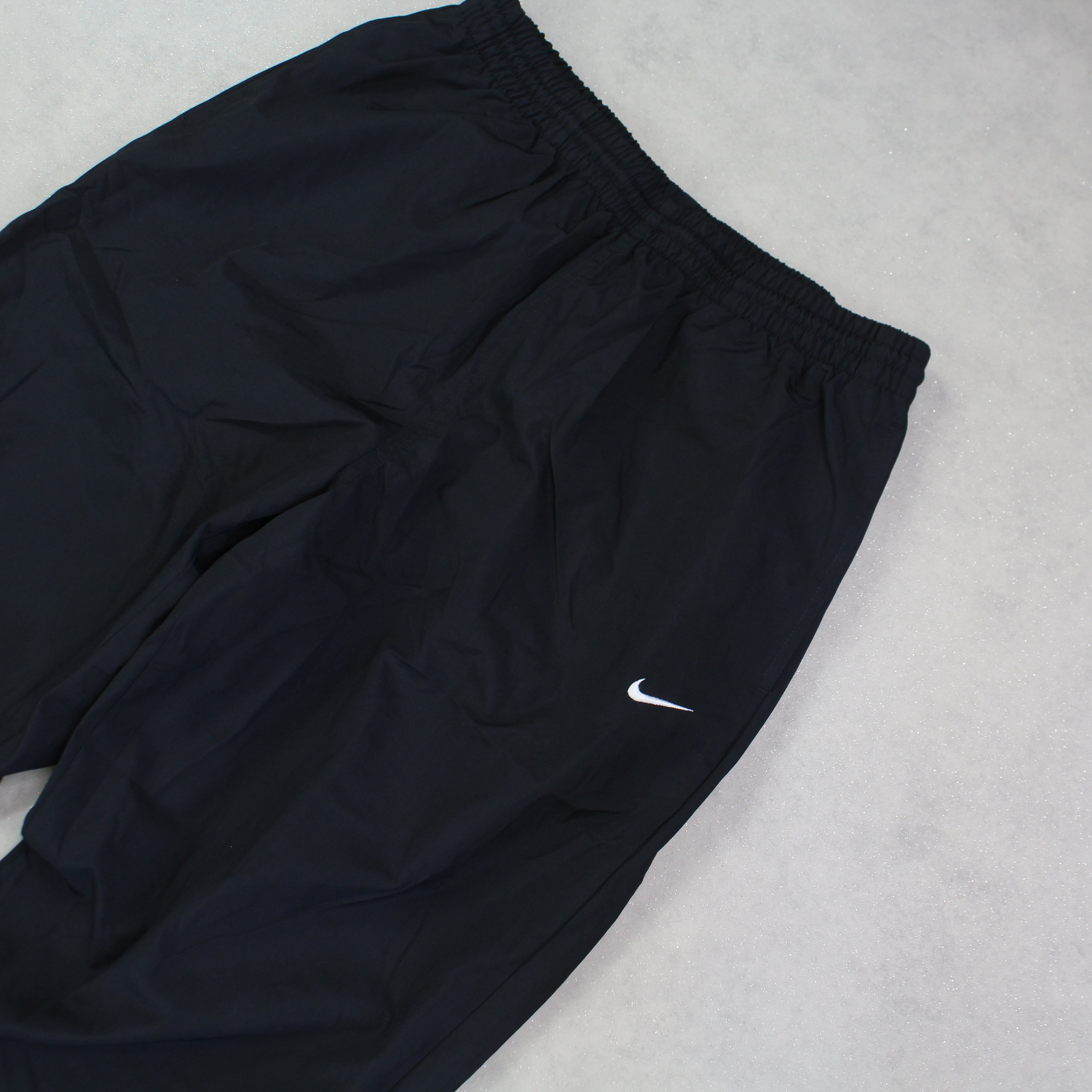RARE 2000s Trackpants Black-OSI