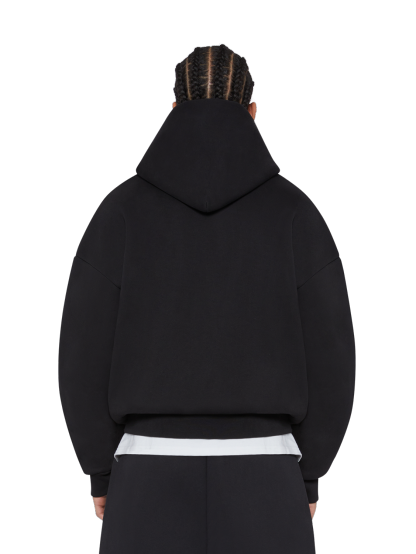 610 GSM MONOCHROME ZIPPED HOODIE-OSI