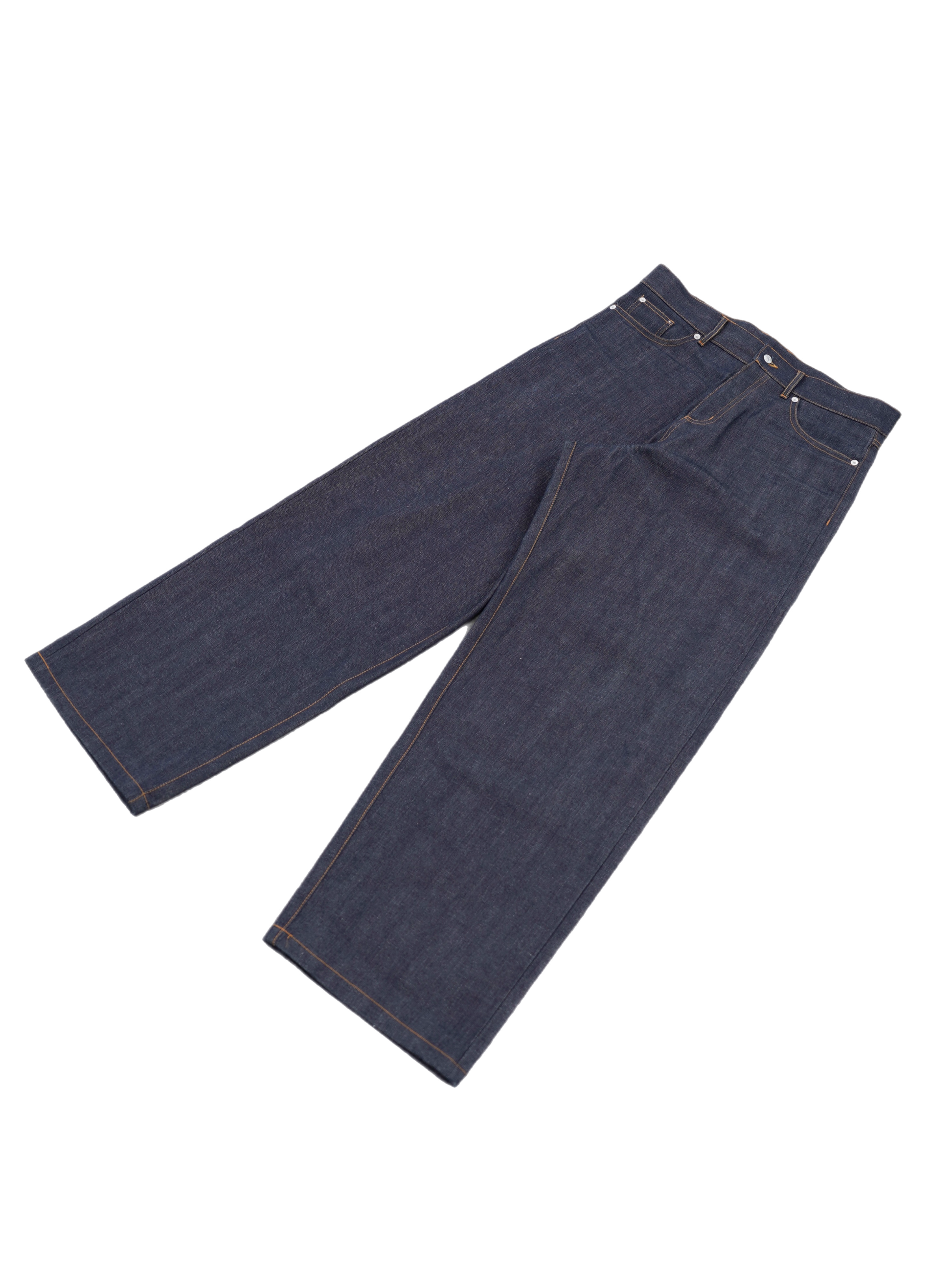 DARK INDIGO BAGGY JEANS-OSI