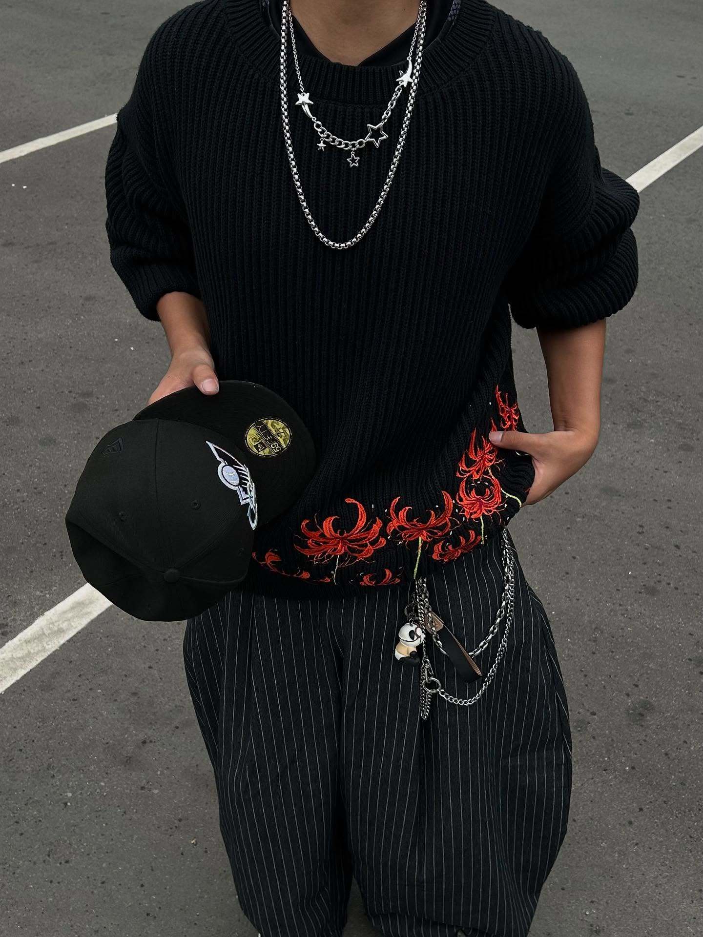 SPIDER LILY KNIT-OSI