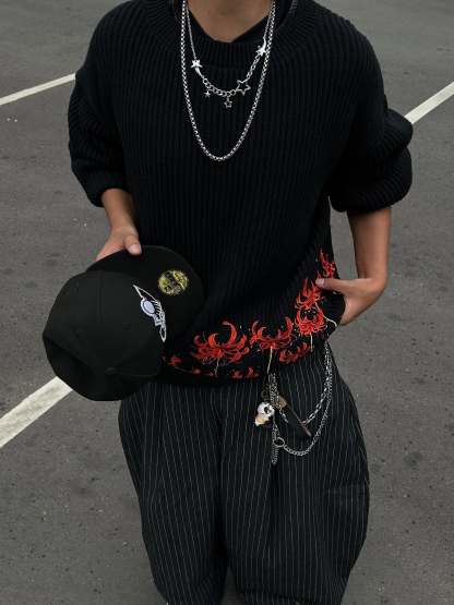 SPIDER LILY KNIT-OSI
