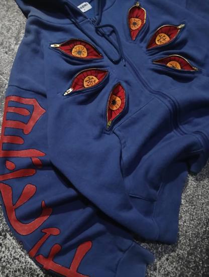 SIX EYES "KOKUSHIBO" HOODIE-OSI