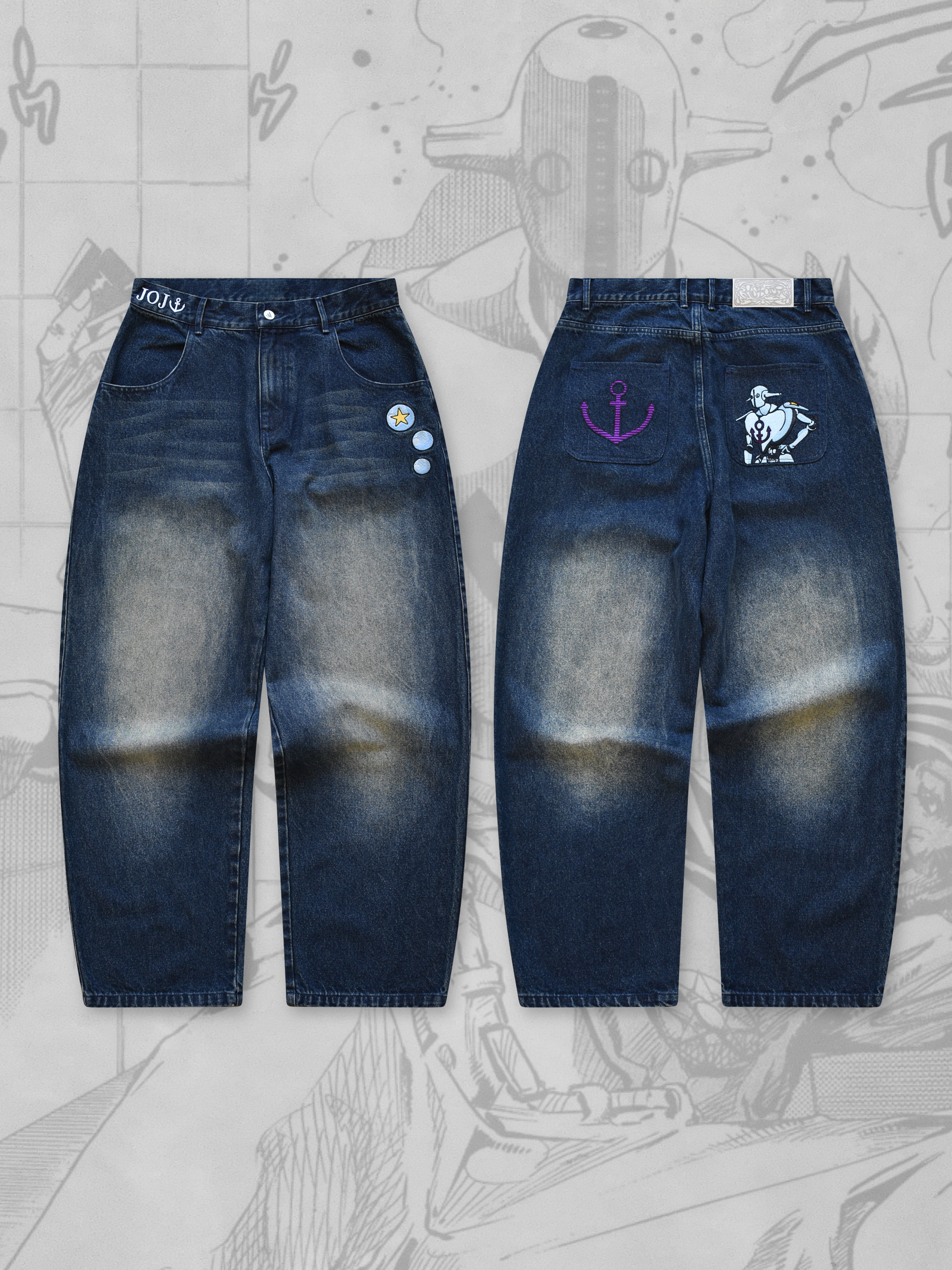 SOFT & WET JEANS-OSI
