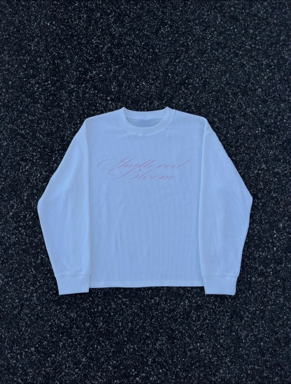 SHATTERED BLOOM WAFFLE KNIT-OSI