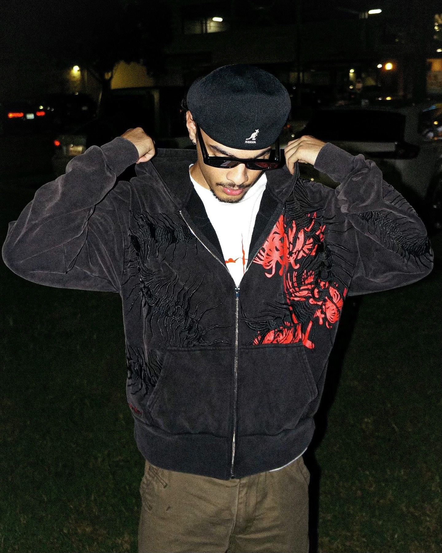 CENTIPEDE ZIP UP HOODIE-OSI