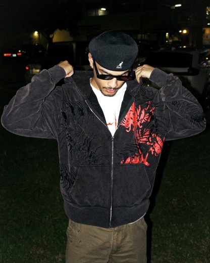 CENTIPEDE ZIP UP HOODIE-OSI