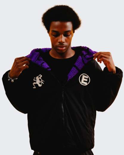GOMU REVERSIBLE SHERPA JACKET-OSI
