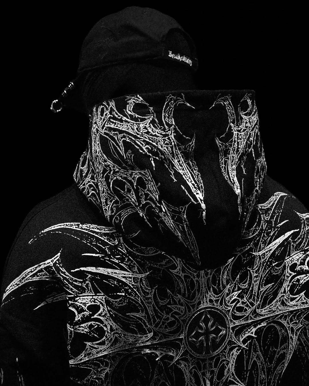 Celestial Blade Oversized Zip-up hoodie