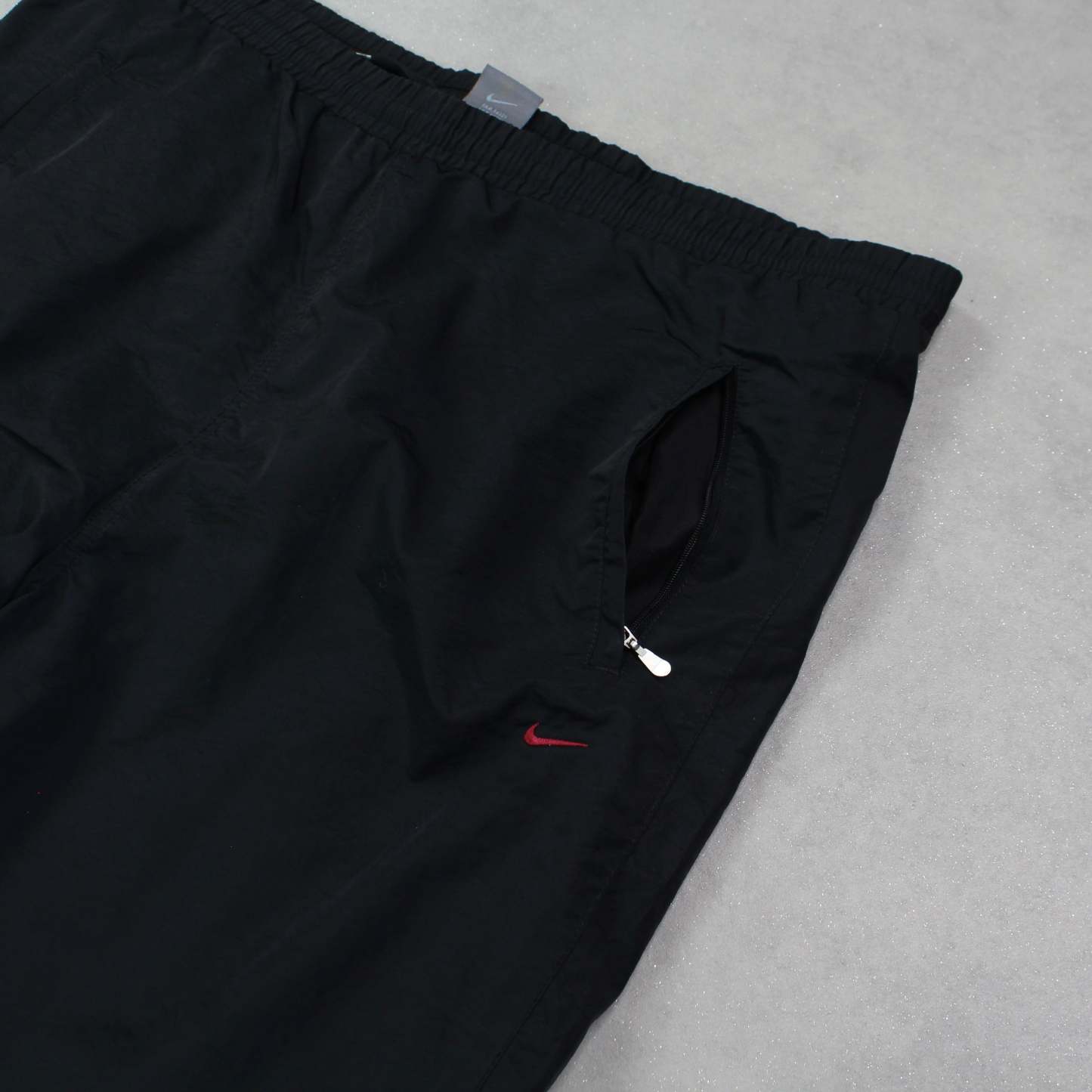 RARE 2000s Trackpants Black-OSI