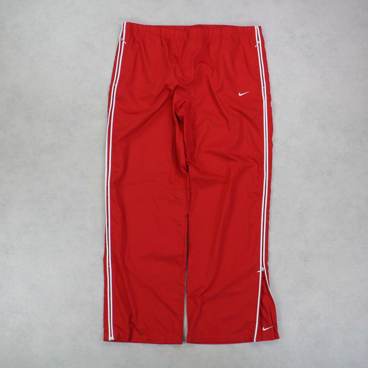 RARE 00s Baggy Trackpants Red-OSI