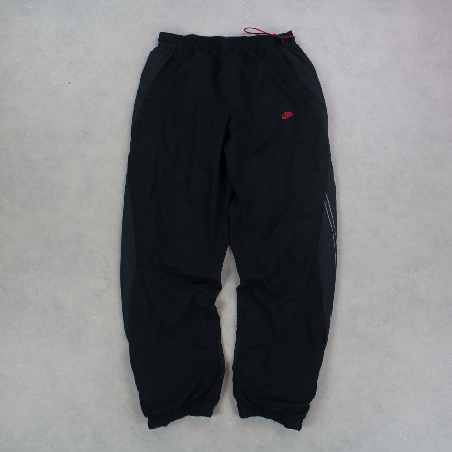 RARE 2000s Air Trackpants Black-OSI