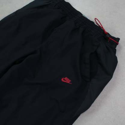 RARE 2000s Air Trackpants Black-OSI