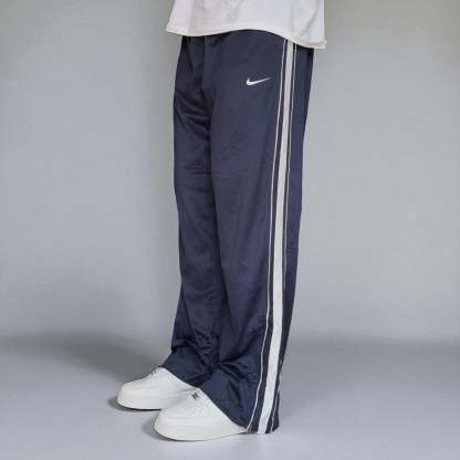 RARE 2000s Baggy Trackpants Navy-OSI